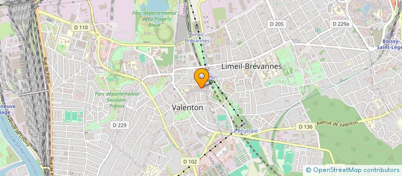 localisation de l'entreprise YES-CONSEIL  VALENTON