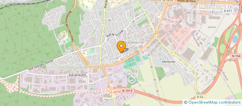 localisation de l'entreprise YES CONSTRUCTIONS à EVREUX