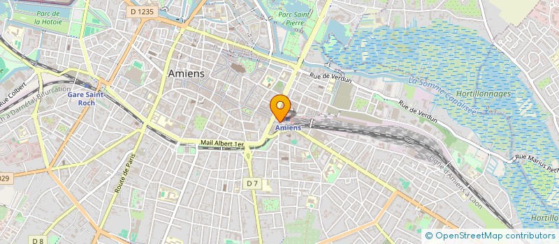 localisation de l'entreprise YES FOOD  AMIENS