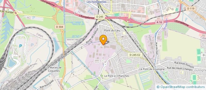 localisation de l'entreprise YES FRANCE à COQUELLES