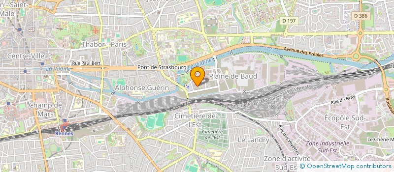 localisation de l'entreprise YES INDEED PRODUCTIONS  RENNES