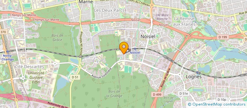 localisation de l'entreprise YES INVEST  NOISIEL