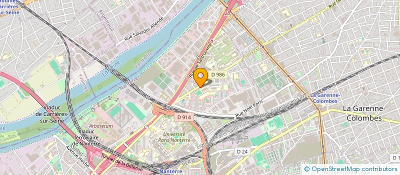 localisation de l'entreprise YES MADERA INTERNATIONAL  NANTERRE