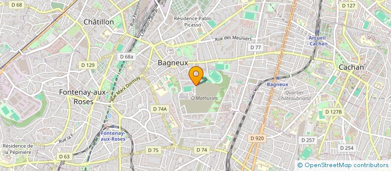 localisation de l'entreprise YES NETWORK à BAGNEUX
