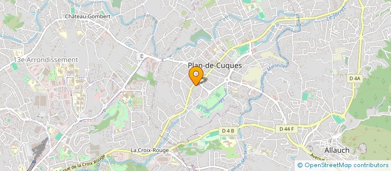 localisation de l'entreprise YES PISCINE RENOVATION  PLAN-DE-CUQUES