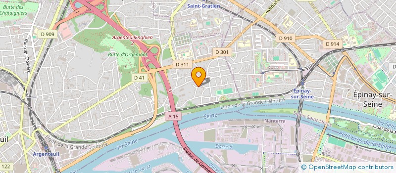 localisation de l'entreprise YES SERVICES à ARGENTEUIL