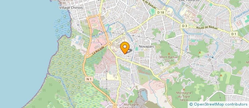 localisation de l'entreprise YES SNACK RESTAURANT  CAYENNE