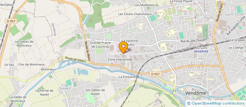 localisation de l'entreprise YES VENDOME à VENDOME
