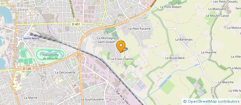 localisation de l'entreprise YES WE BREIZH  SAINT-MALO