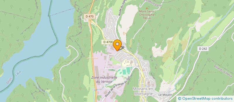 localisation de l'entreprise YES WE MOOVE  MOIRANS-EN-MONTAGNE