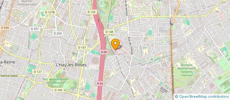localisation de l'entreprise YES YOU CAN à VILLEJUIF