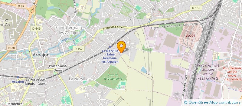 localisation de l'entreprise YES, YOU CAN à SAINT-GERMAIN-LES-ARPAJON
