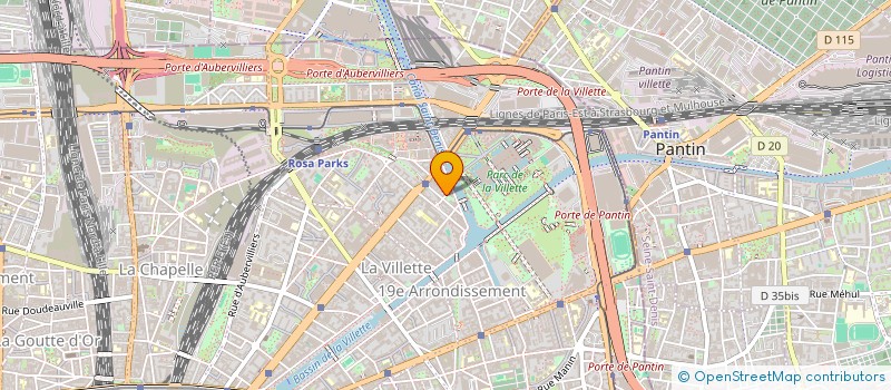 localisation de l'entreprise YESI  PARIS