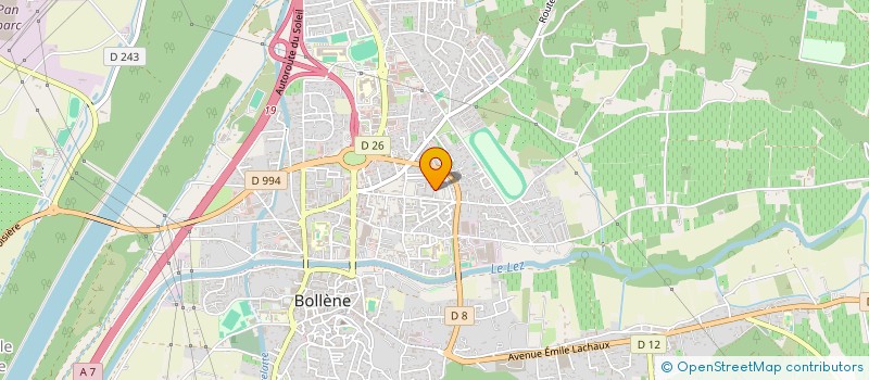 localisation de l'entreprise YESILYURT PROVENCE CARRELAGE  BOLLENE