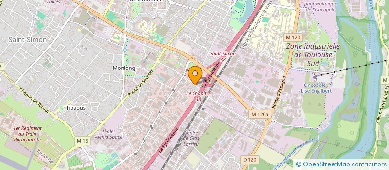 localisation de l'entreprise YESIM31  TOULOUSE