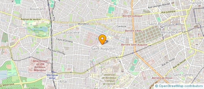 localisation de l'entreprise YESMAN  BORDEAUX