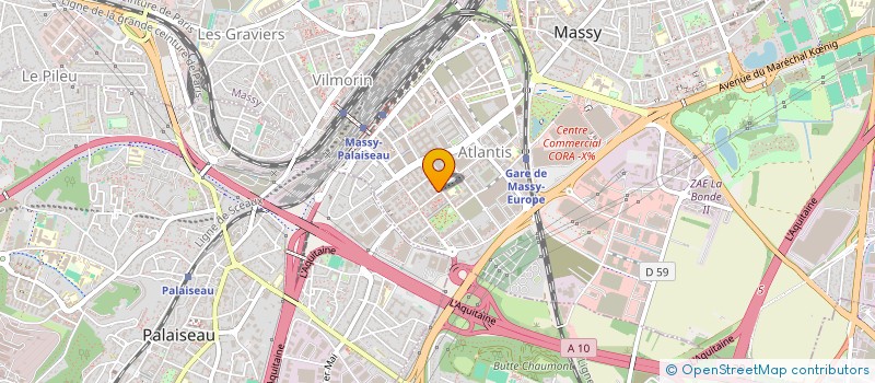 localisation de l'entreprise YESMART à MASSY
