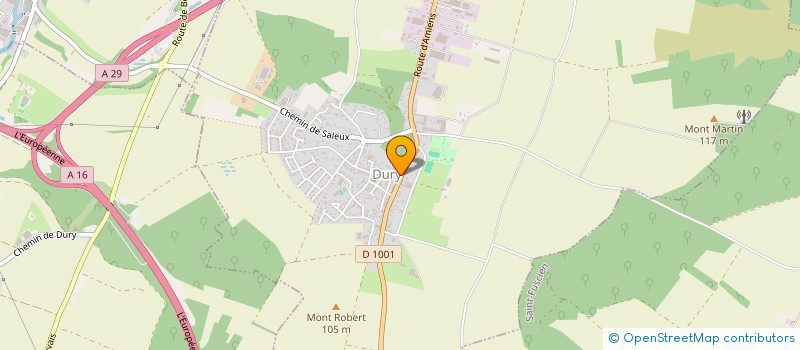 localisation de l'entreprise YESMONGA  DURY