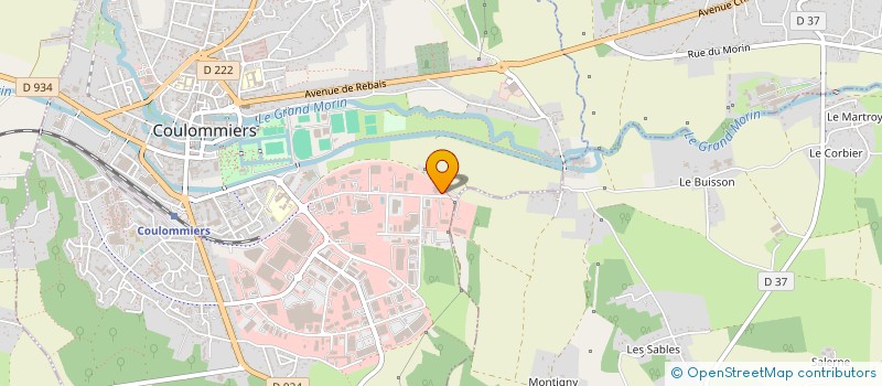 localisation de l'entreprise YESPAPATOUR  COULOMMIERS
