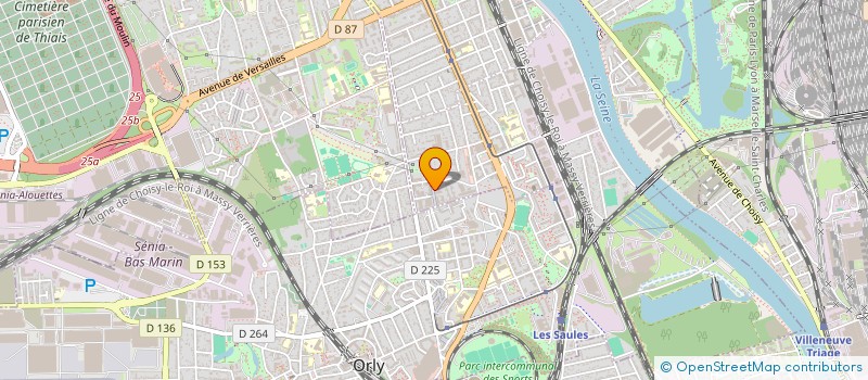 localisation de l'entreprise YESS CONSULTING à CLICHY