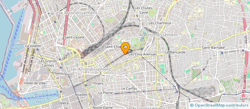 localisation de l'entreprise YESSAI PRODUCTION  MARSEILLE