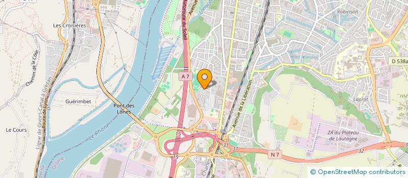 localisation de l'entreprise YESSCAR  VALENCE