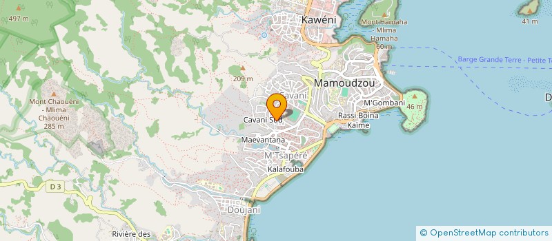 localisation de l'entreprise YESSIMORIE à MAMOUDZOU