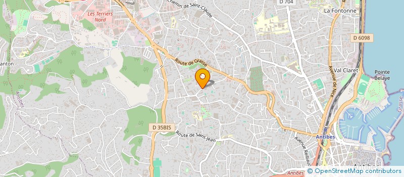 localisation de l'entreprise YESSOUROUR à ANTIBES