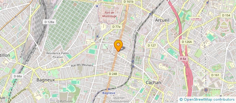 localisation de l'entreprise YESTRANS à CHEVILLY-LARUE