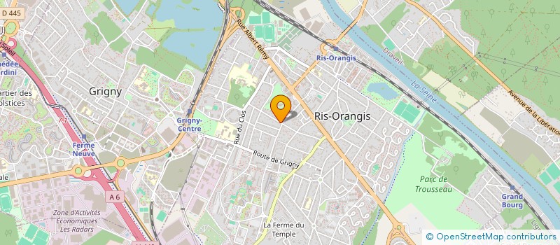 localisation de l'entreprise YESU à CORBEIL-ESSONNES
