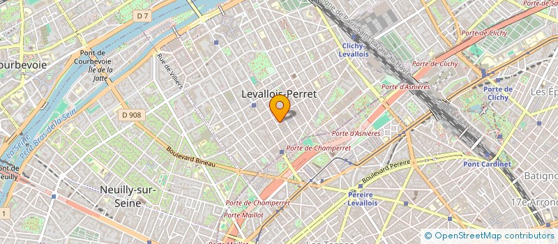 localisation de l'entreprise YESWECAN à LEVALLOIS-PERRET