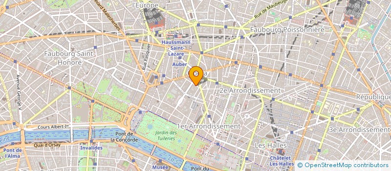 localisation de l'entreprise YESWEMEDIA à PARIS