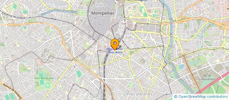 localisation de l'entreprise YESWEPACK à MONTPELLIER