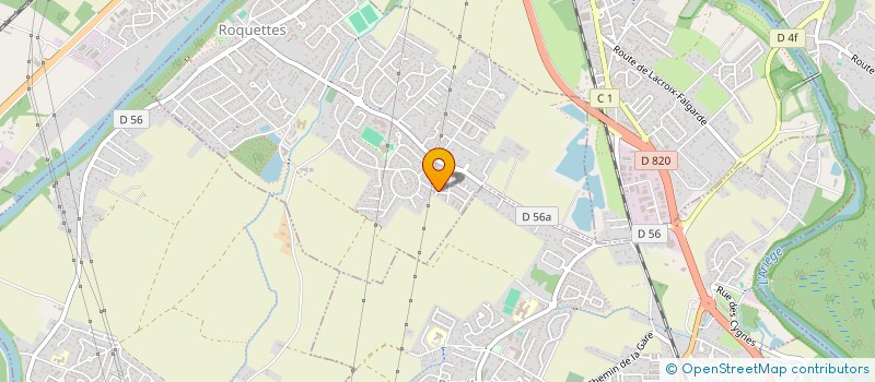 localisation de l'entreprise YESWEPLAYFOOTBALL à ROQUETTES