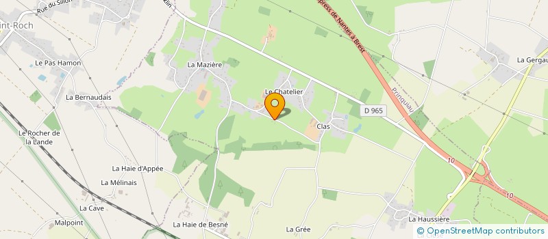 localisation de l'entreprise YESWETRUCK à SAVENAY