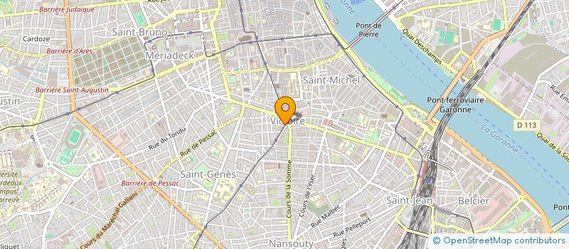 localisation de l'entreprise YETI à BORDEAUX