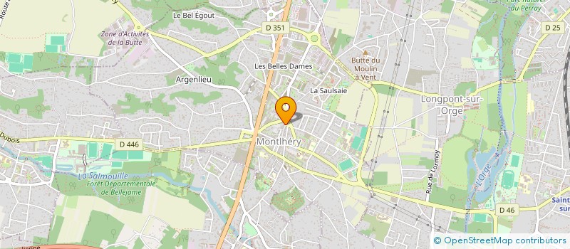 localisation de l'entreprise YETI  MONTLHERY