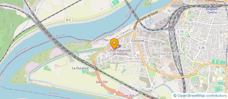 localisation de l'entreprise YETI ELECTRONICS à AVIGNON
