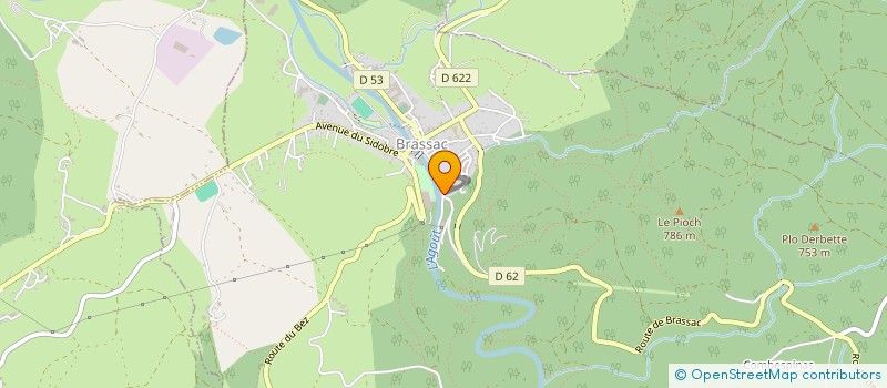 localisation de l'entreprise YETI RIDE  BRASSAC