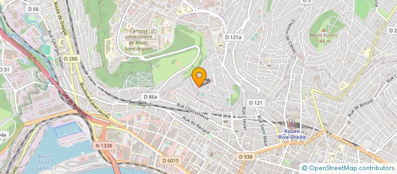 localisation de l'entreprise YETIC INVEST  MONT-SAINT-AIGNAN