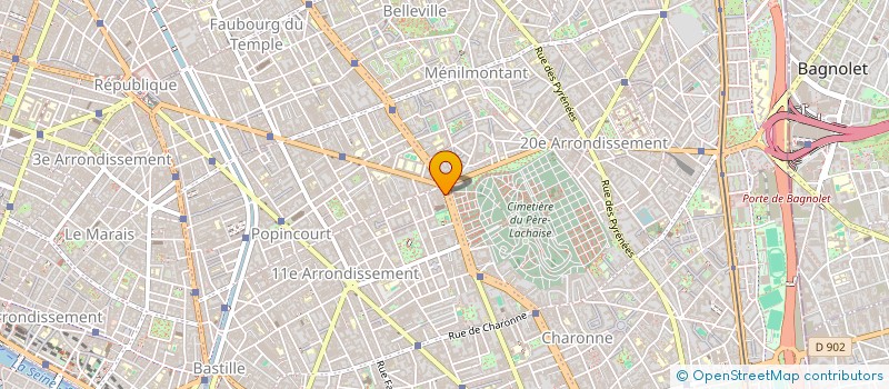 localisation de l'entreprise YETIM  PARIS