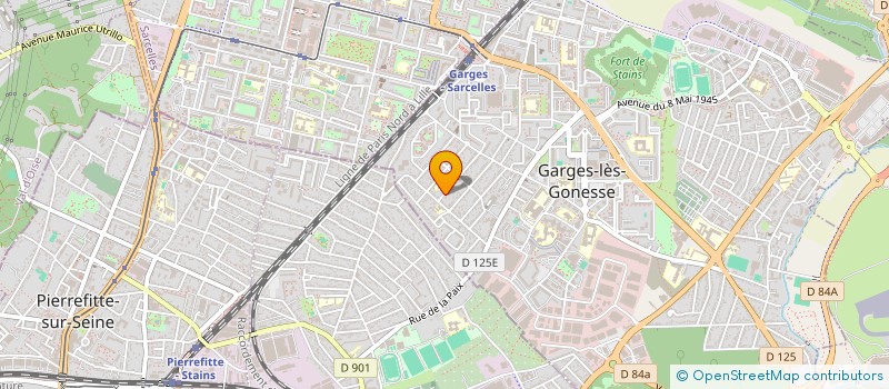 localisation de l'entreprise YETIM à GARGES-LES-GONESSE