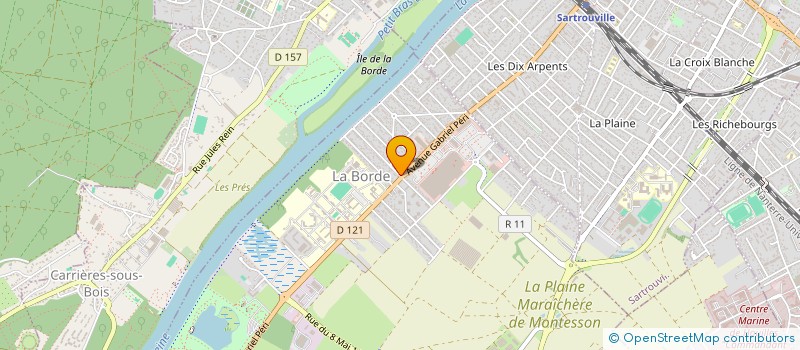 localisation de l'entreprise YETO  MONTESSON