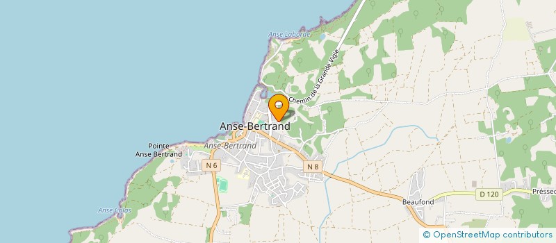 localisation de l'entreprise YETTA à ANSE-BERTRAND