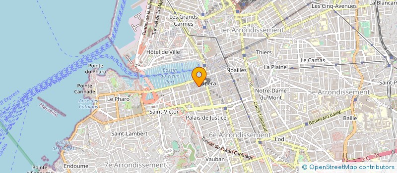 localisation de l'entreprise YETTE RESAL DANSE COMPAGNIE à MARSEILLE