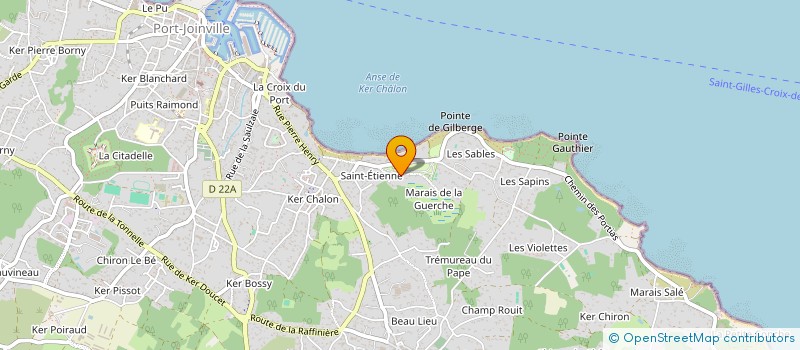 localisation de l'entreprise YEU ENERGIES à L'ILE-D'YEU