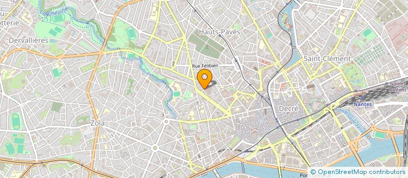 localisation de l'entreprise YEU REVE à NANTES