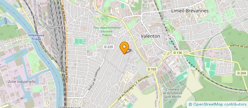 localisation de l'entreprise YEZ IT à VALENTON
