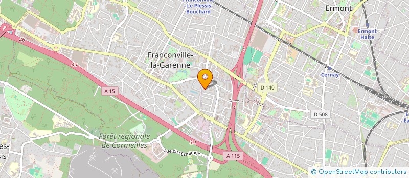 localisation de l'entreprise YEZZA TRANSPORTS à SANNOIS