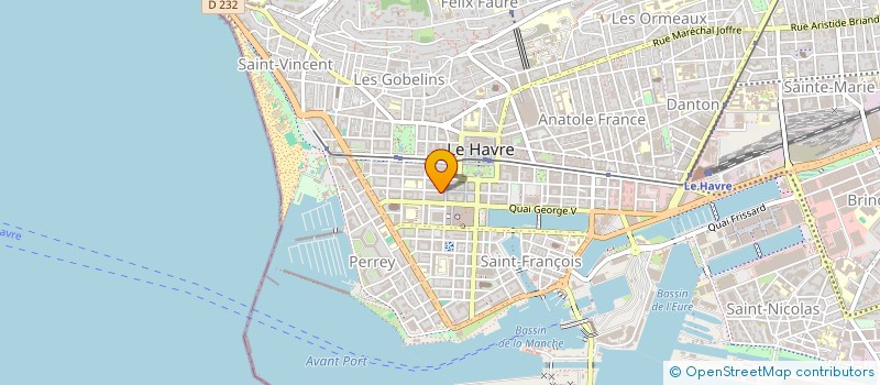 localisation de l'entreprise YF 19 SPORT à LE HAVRE